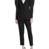 Black Diamonds Bold Sleeve Blazer Jacket