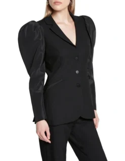 Black Diamonds Bold Sleeve Blazer Jacket 8 Black Diamonds Bold Sleeve Blazer Jacket -Myer Clothing Shop 906288760 3 720x928