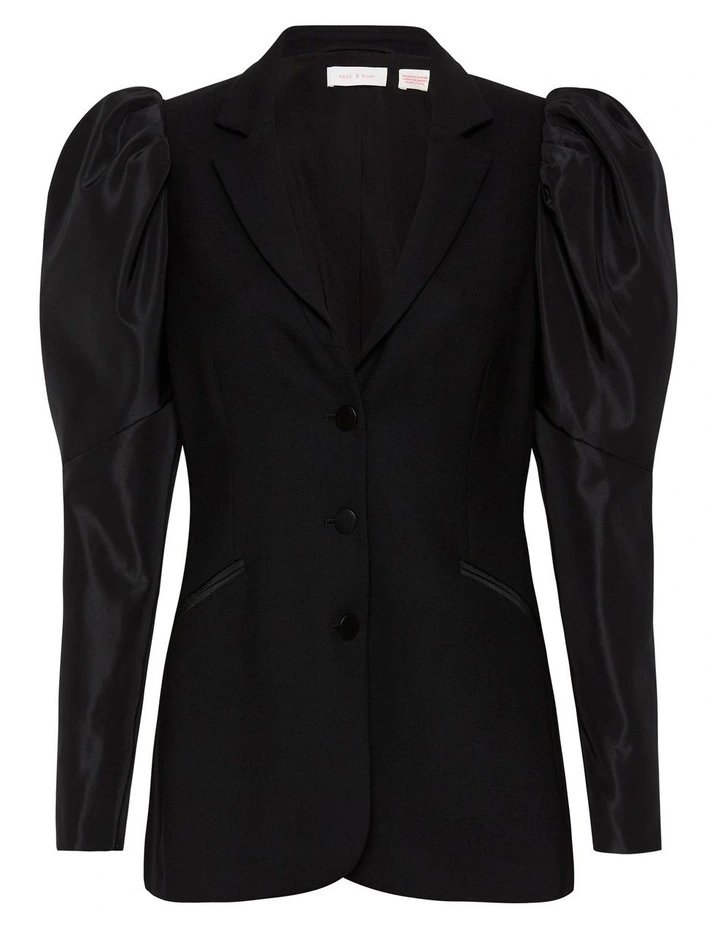 Black Diamonds Bold Sleeve Blazer Jacket 6 Black Diamonds Bold Sleeve Blazer Jacket - Image 6