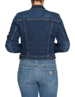 Guess Sexy Trucker Jacket Carrie Mid Blue -Myer Clothing Shop 906563170 4 720x928