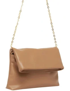 Cleo Caramel Clutch -Myer Clothing Shop 906805720 3 720x928