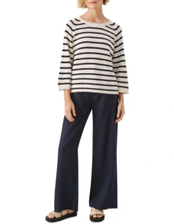 Part Two NIELAPW Pullover Jumper Night Sky Stripe