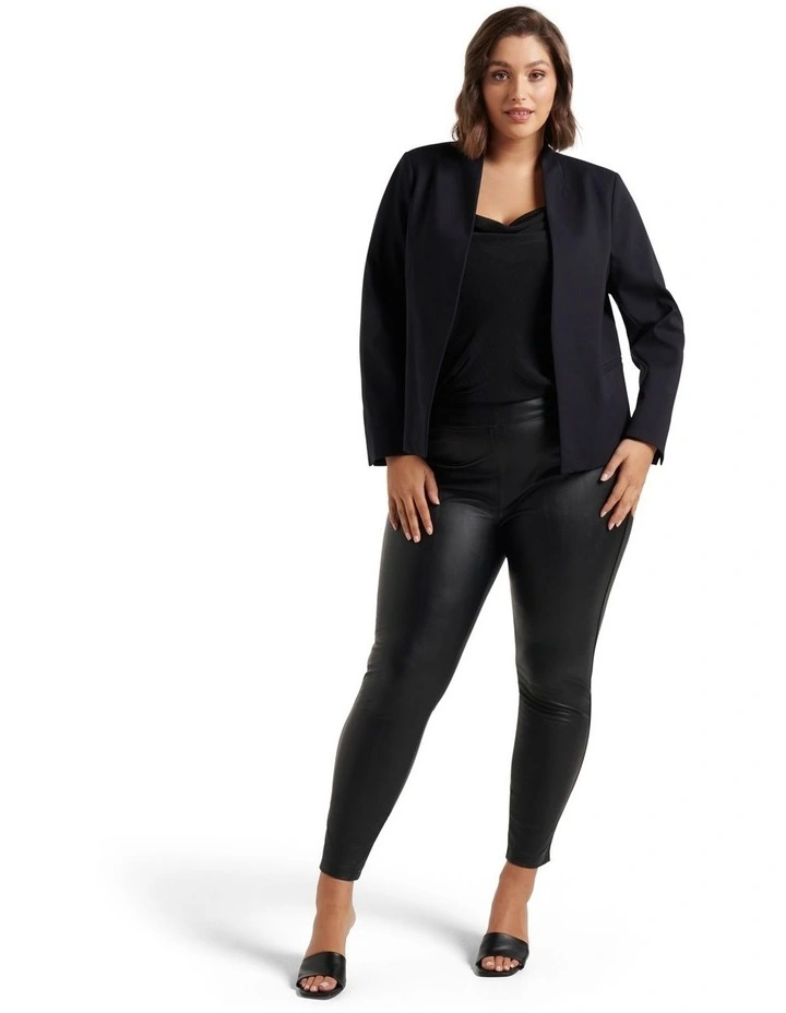 Ally Fitted Blazer Navy 5 Ally Fitted Blazer Navy - Image 5