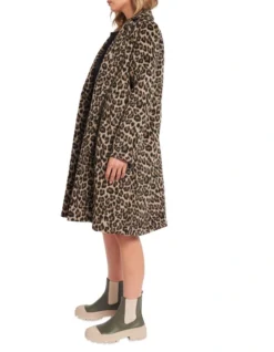 Lorena Coat Leopard -Myer Clothing Shop 907177420 3 720x928