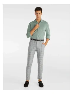 Chief Skinny Check Chino In Grey -Myer Clothing Shop 907342930 5 1 720x928