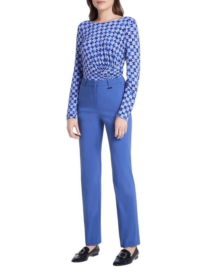 Bengaline Full Length Pant Blueberry 2 Bengaline Full Length Pant Blueberry - Image 2