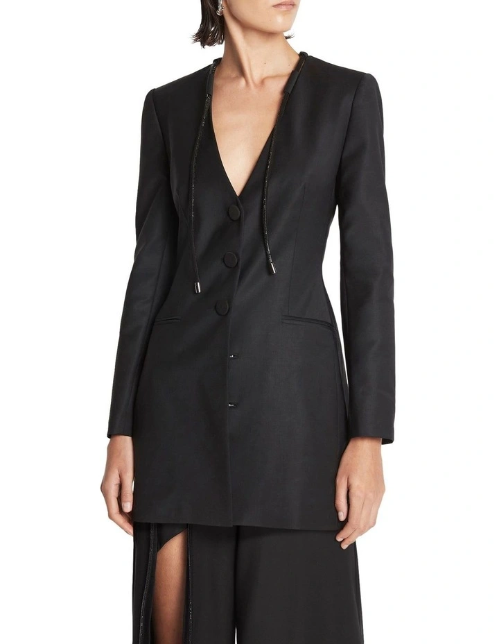 Thorn In My Side Evening Jacket In Black 1 Thorn In My Side Evening Jacket In Black
