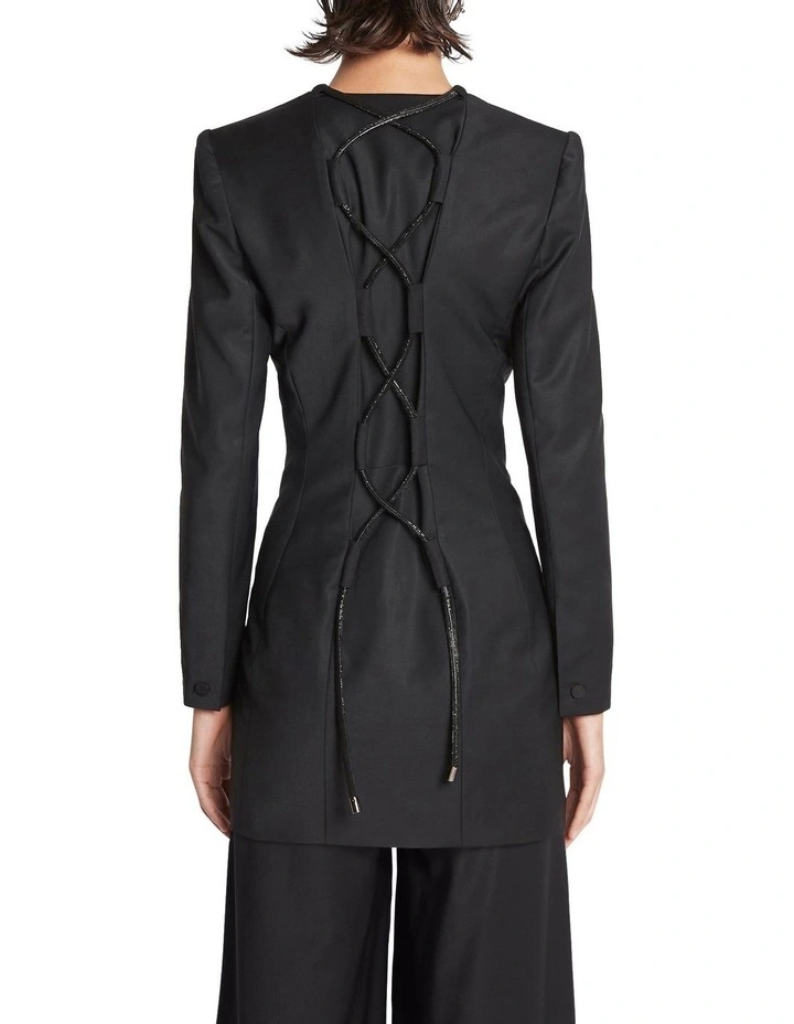 Thorn In My Side Evening Jacket In Black 2 Thorn In My Side Evening Jacket In Black - Image 2