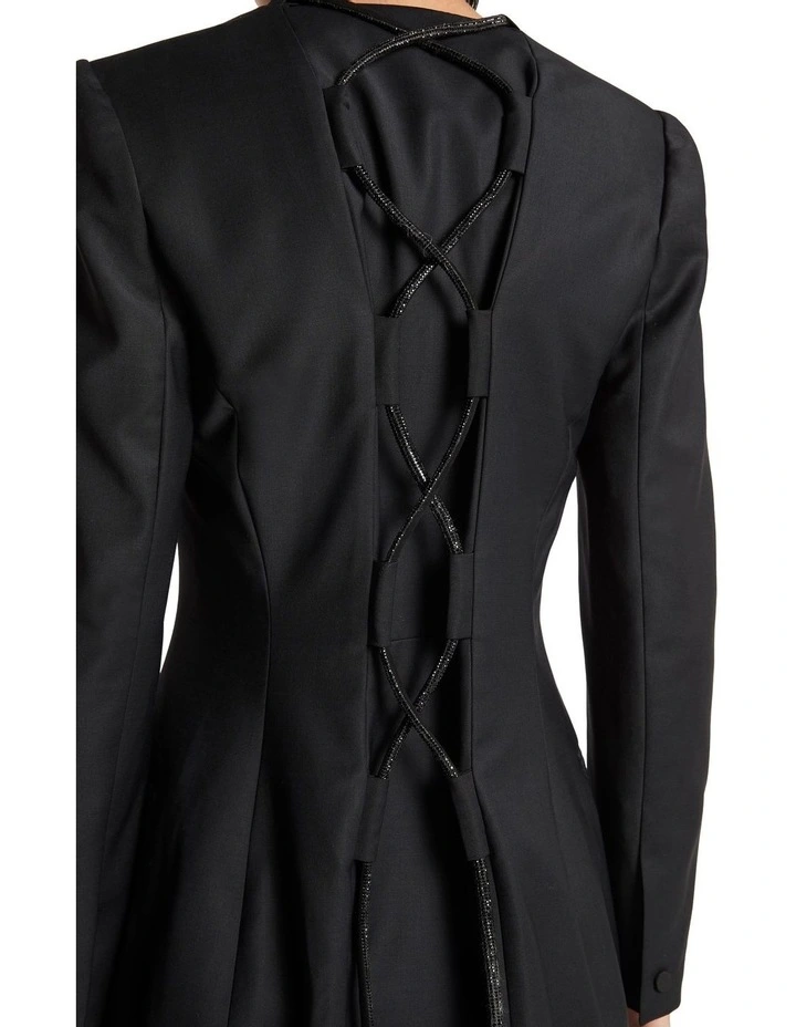 Thorn In My Side Evening Jacket In Black 4 Thorn In My Side Evening Jacket In Black - Image 4