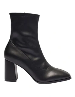 Impulse Black Smooth Boots