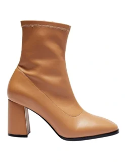 Impulse Taupe Smooth Boots