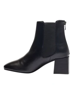 Thomas Black Smooth Boots -Myer Clothing Shop 907810120 3 720x928