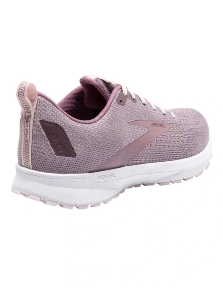 BROOKS Revel 4 Pink Running Shoe 4 BROOKS Revel 4 Pink Running Shoe - Image 4