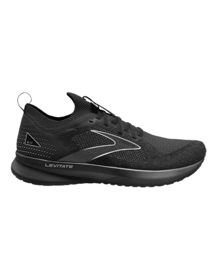 BROOKS Levitate Stealth Fit 5 Black Running Shoe 1 BROOKS Levitate Stealth Fit 5 Black Running Shoe