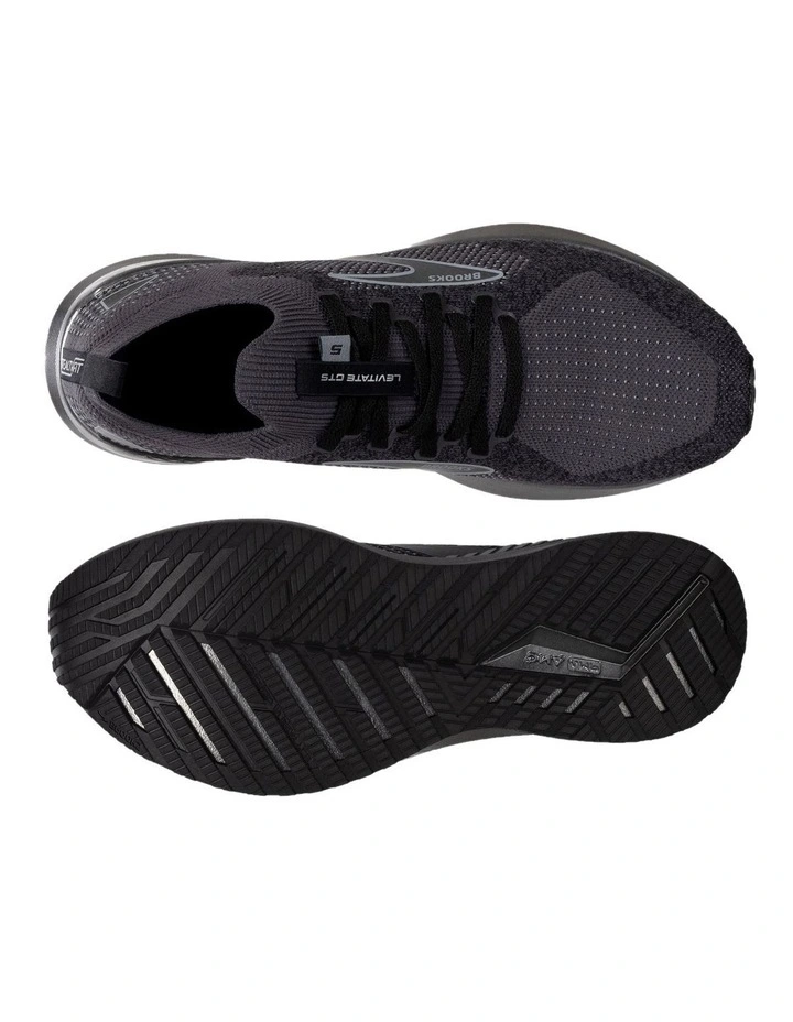 BROOKS Levitate Stealth Fit 5 Black Running Shoe 3 BROOKS Levitate Stealth Fit 5 Black Running Shoe - Image 3