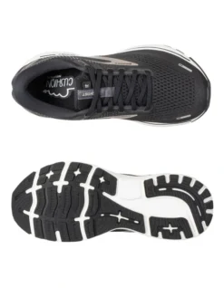 BROOKS Ghost 14 Black/White Running Shoe -Myer Clothing Shop 907908490 3 720x928