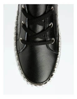 Regatta Clara Black Leather Sneaker -Myer Clothing Shop 908008930 7 720x928