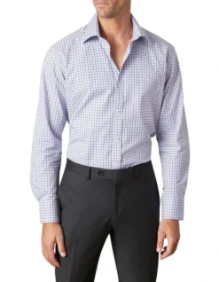 Hillingdon Gingham Shirt Navy Multi