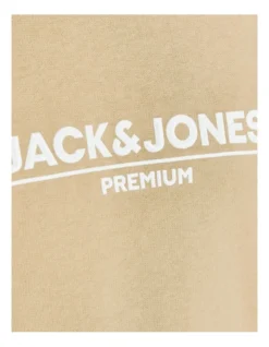 Jack & Jones Blabranding Sweat Crew Neck In Curds & Whey -Myer Clothing Shop 909687340 3 720x928