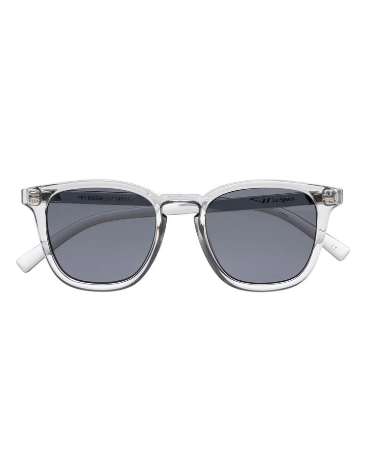Le Specs No Biggie Pewter LSP1802447 Sunglasses 3 Le Specs No Biggie Pewter LSP1802447 Sunglasses - Image 3