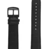Pineapple Leather Black 20mm Watch Strap