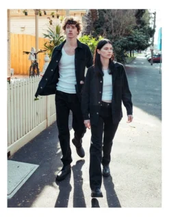 The Hemp Worker Jacket Black -Myer Clothing Shop 910065790 5 720x928