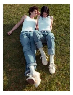 The Shell Toe Ecru Sneaker 9 The Shell Toe Ecru Sneaker -Myer Clothing Shop 910066870 5 720x928