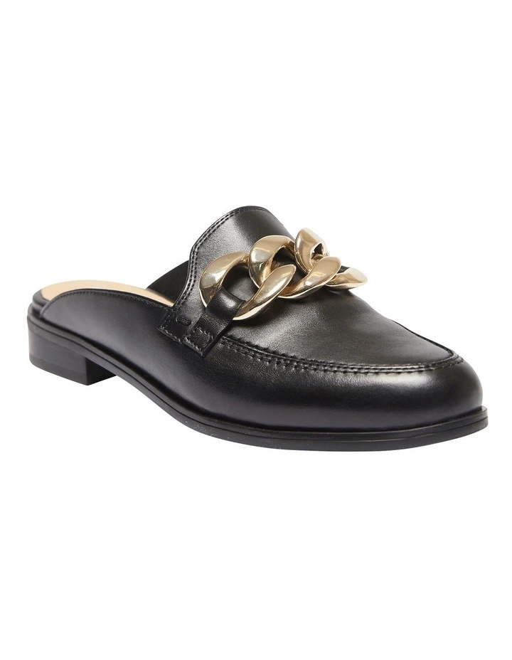 Pivot Flats Shoes In Black Leather 2 Pivot Flats Shoes In Black Leather - Image 2
