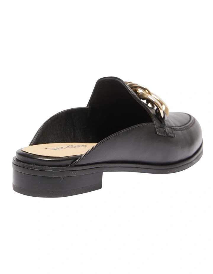 Pivot Flats Shoes In Black Leather 4 Pivot Flats Shoes In Black Leather - Image 4
