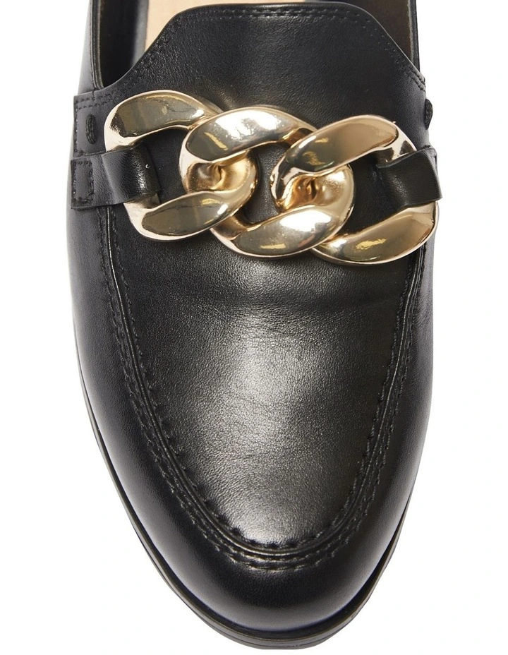 Pivot Flats Shoes In Black Leather 7 Pivot Flats Shoes In Black Leather - Image 7