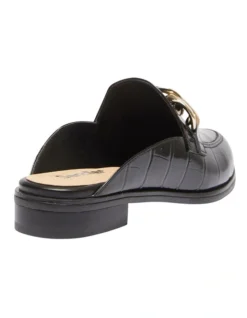 Pivot Flats Shoes In Black Croc Print Leather 10 Pivot Flats Shoes In Black Croc Print Leather -Myer Clothing Shop 910096120 4 720x928