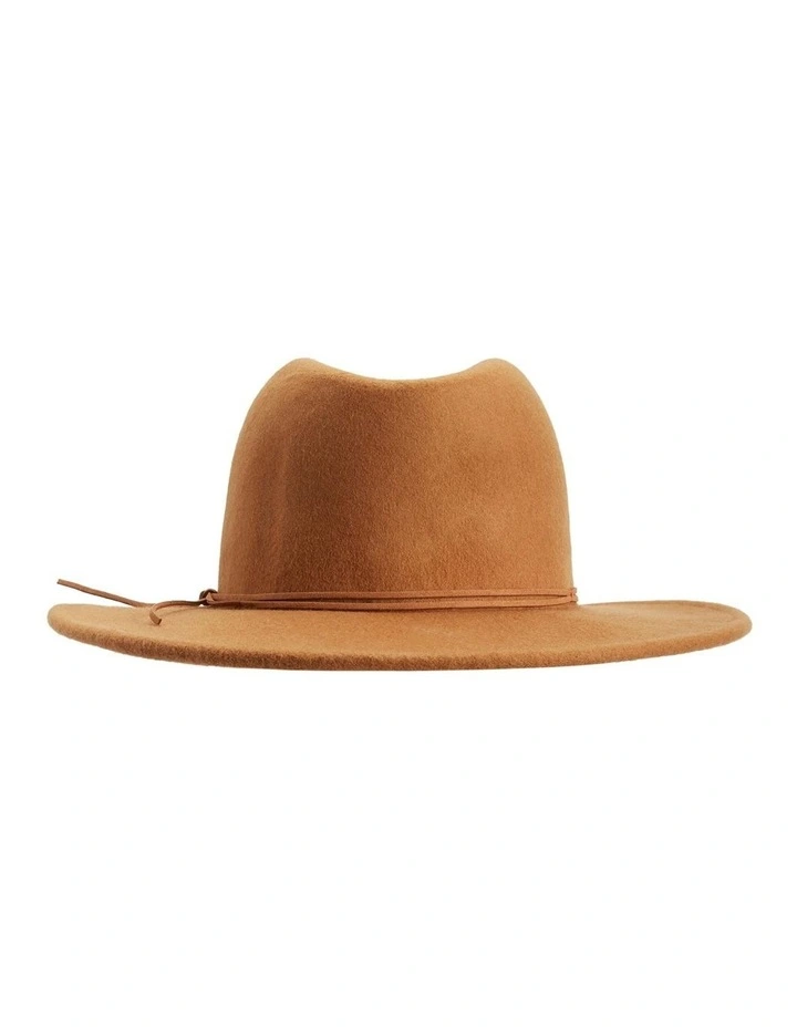 Quiksilver Burners Felt Brown Sun Hat 2 Quiksilver Burners Felt Brown Sun Hat - Image 2