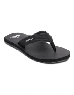 Quiksilver Island Oasis Black Thongs