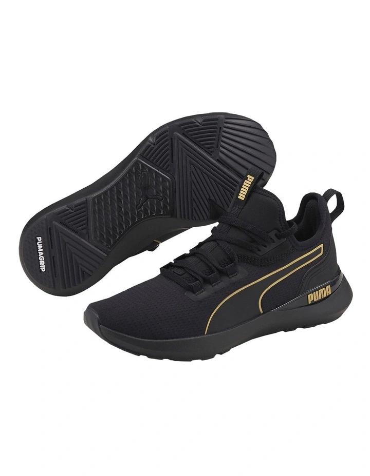 Puma Pure XT Black/Gold Sneakers 1 Puma Pure XT Black/Gold Sneakers
