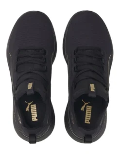 Puma Pure XT Black/Gold Sneakers 7 Puma Pure XT Black/Gold Sneakers -Myer Clothing Shop 910842040 4 720x928