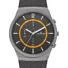 Skagen Melbye Charcoal Chronograph Watch SKW6804