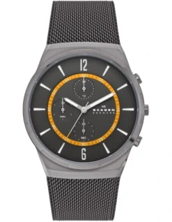 Skagen Melbye Charcoal Chronograph Watch SKW6804