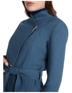 Lea Felted Wool Jacket Steel Blue 7 Lea Felted Wool Jacket Steel Blue -Myer Clothing Shop 911099440 4 720x928