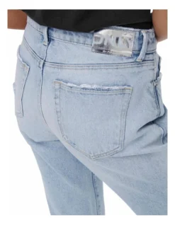 ONLY Fine Life High Rise Jeans Light Blue Denim 7 ONLY Fine Life High Rise Jeans Light Blue Denim -Myer Clothing Shop 911185840 3 720x928