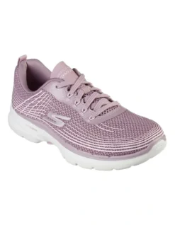 Skechers Go Walk 6 Inner Joy Shoe In Mauve