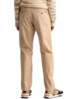 Gant Regular Twill Chino Pants Khaki -Myer Clothing Shop 911502730 3 720x928