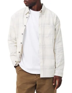 The Halifax Long Sleeve Shirt In Grey