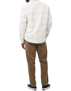 The Halifax Long Sleeve Shirt In Grey -Myer Clothing Shop 912208330 3 720x928