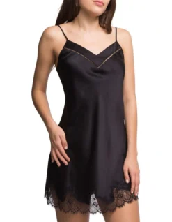 Simone Perele Nocturne Chemise In Black