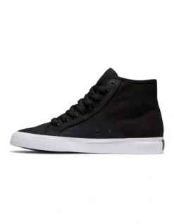DC Manual High Top Black Textile Shoes -Myer Clothing Shop 912684520 4 720x928