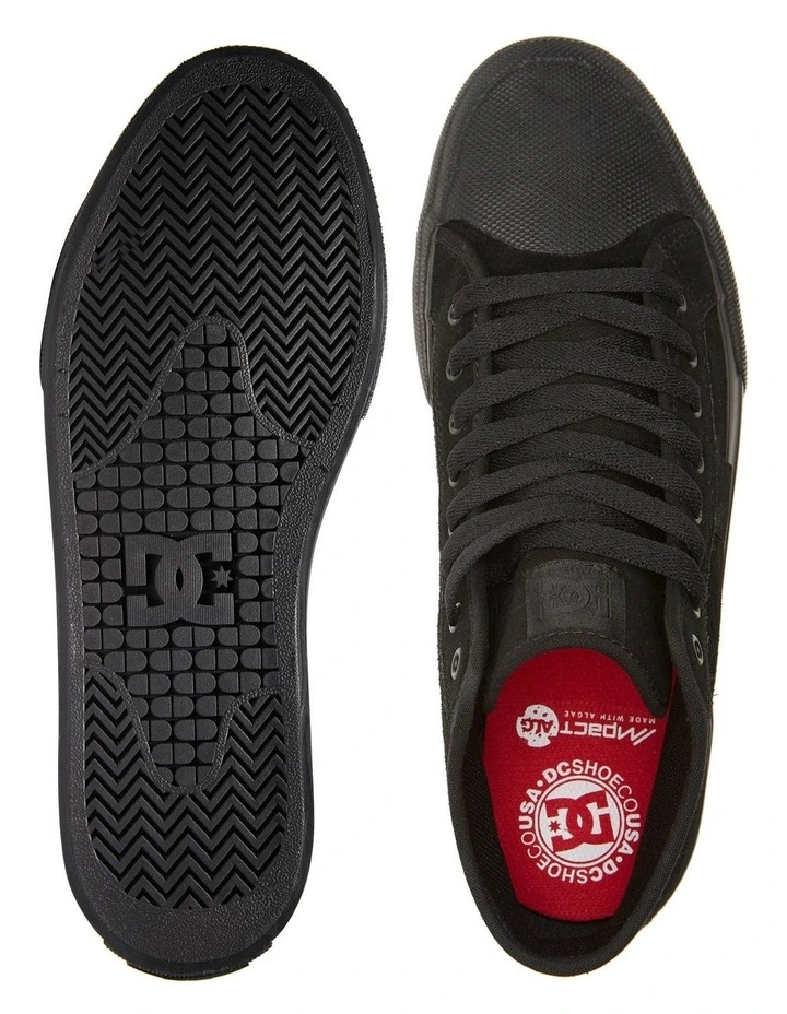 DC Manual Hi Top Black Skate Shoe 2 DC Manual Hi Top Black Skate Shoe - Image 2