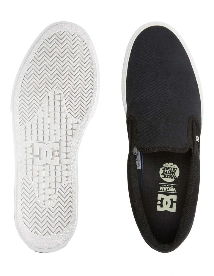 DC Manual Textile Black Slip On Shoes 2 DC Manual Textile Black Slip On Shoes - Image 2