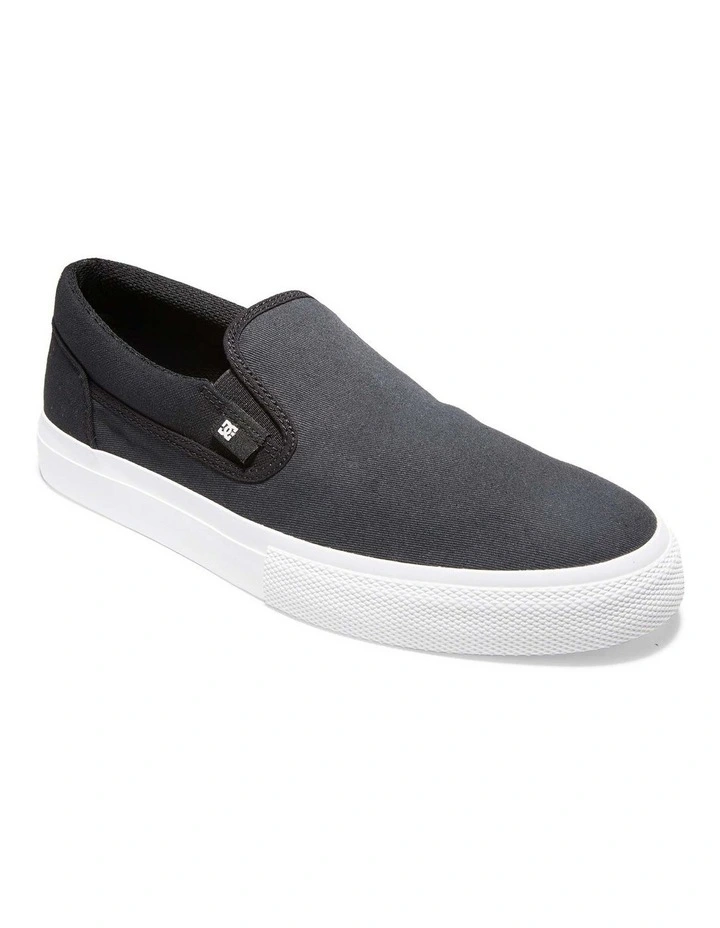 DC Manual Textile Black Slip On Shoes 3 DC Manual Textile Black Slip On Shoes - Image 3