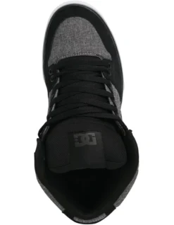 DC Pure High-Top Shoes In Black 8 DC Pure High-Top Shoes In Black -Myer Clothing Shop 912744460 3 720x928