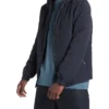 Jayden Wadded Jacket In Navy
